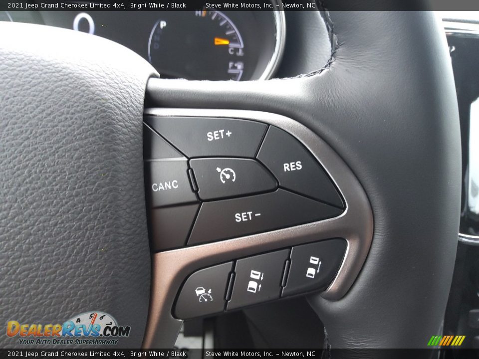 2021 Jeep Grand Cherokee Limited 4x4 Bright White / Black Photo #20