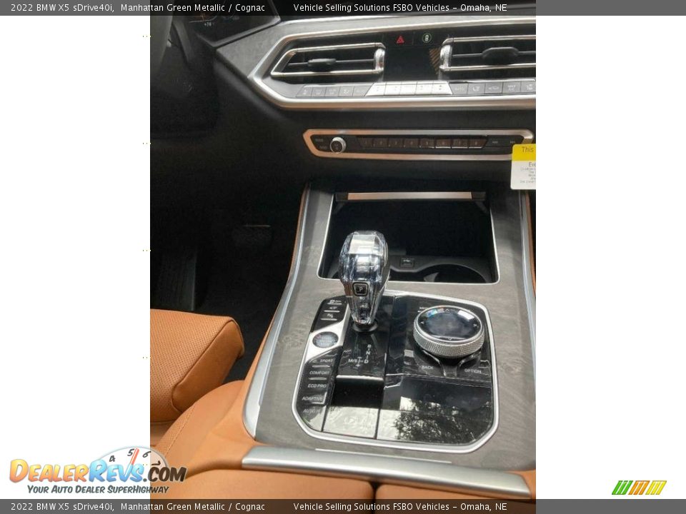 2022 BMW X5 sDrive40i Shifter Photo #11