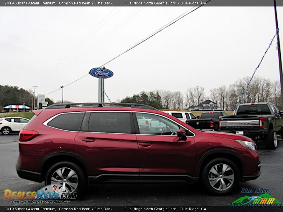 2019 Subaru Ascent Premium Crimson Red Pearl / Slate Black Photo #6