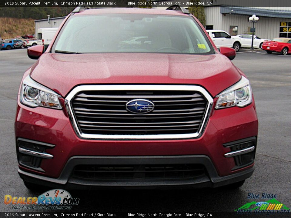 2019 Subaru Ascent Premium Crimson Red Pearl / Slate Black Photo #8