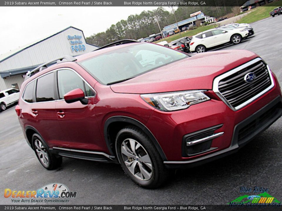 2019 Subaru Ascent Premium Crimson Red Pearl / Slate Black Photo #24