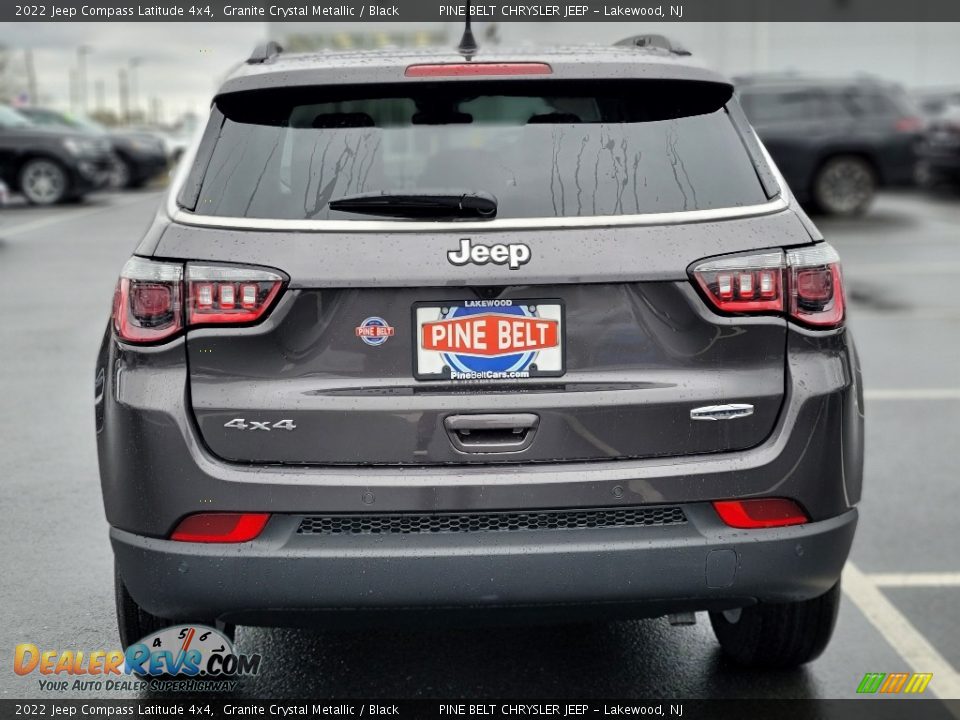 2022 Jeep Compass Latitude 4x4 Granite Crystal Metallic / Black Photo #5