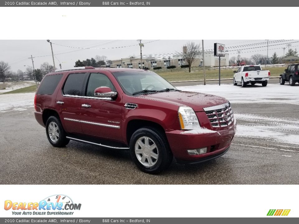 2010 Cadillac Escalade AWD Infrared / Ebony Photo #6