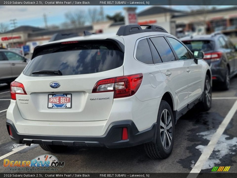 2019 Subaru Outback 2.5i Crystal White Pearl / Slate Black Photo #2