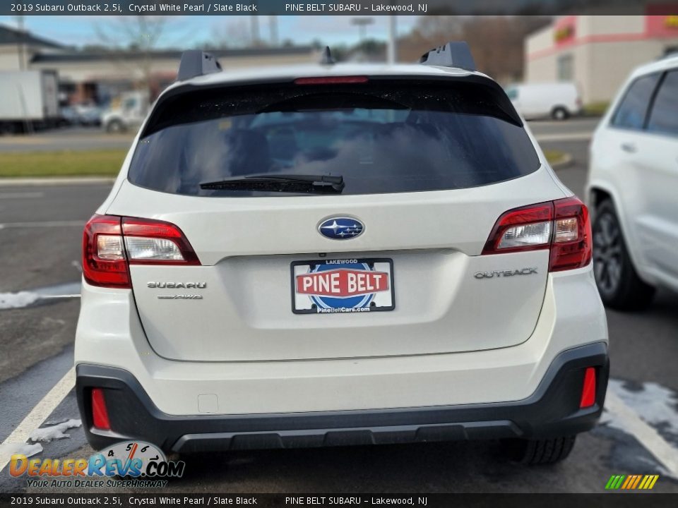 2019 Subaru Outback 2.5i Crystal White Pearl / Slate Black Photo #3