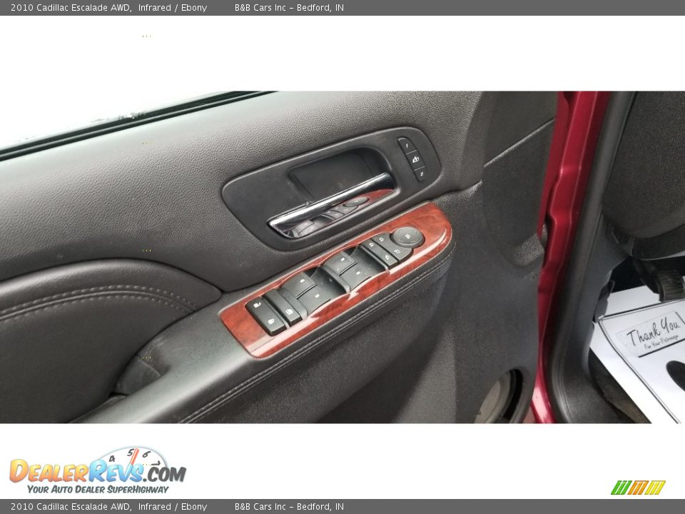 2010 Cadillac Escalade AWD Infrared / Ebony Photo #9