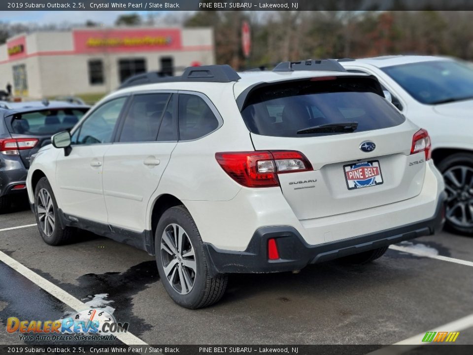 2019 Subaru Outback 2.5i Crystal White Pearl / Slate Black Photo #4