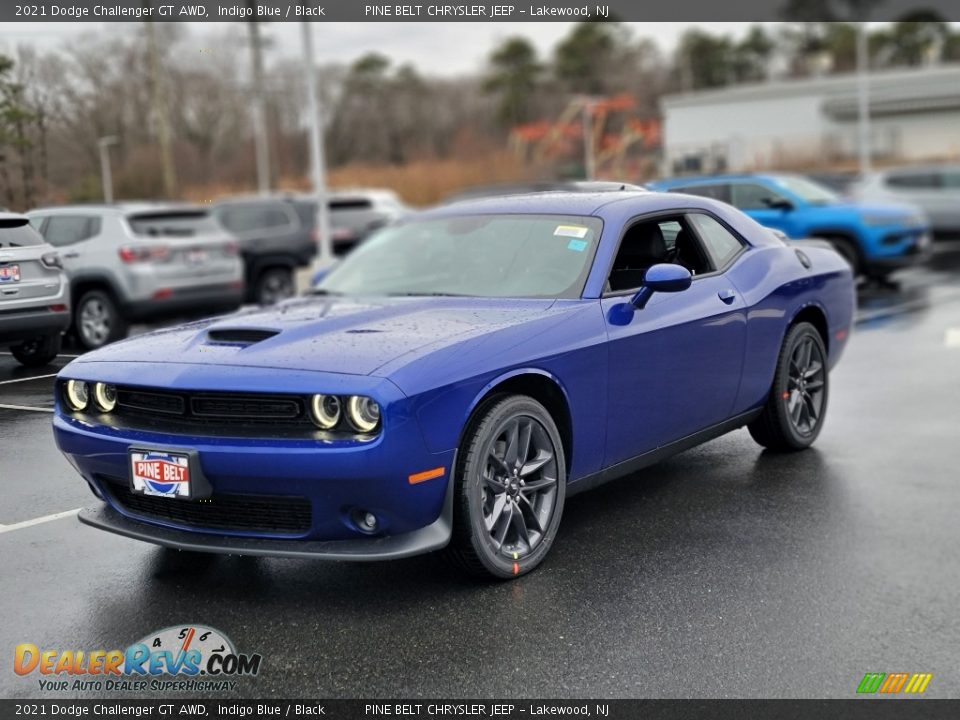 2021 Dodge Challenger GT AWD Indigo Blue / Black Photo #1