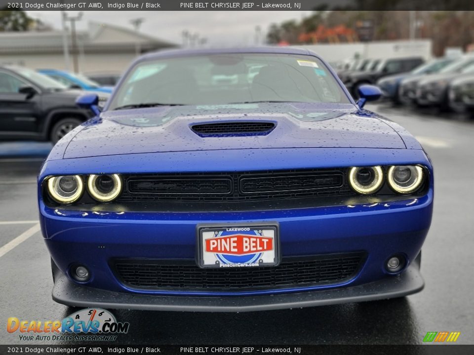 2021 Dodge Challenger GT AWD Indigo Blue / Black Photo #2