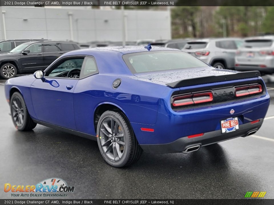 2021 Dodge Challenger GT AWD Indigo Blue / Black Photo #4