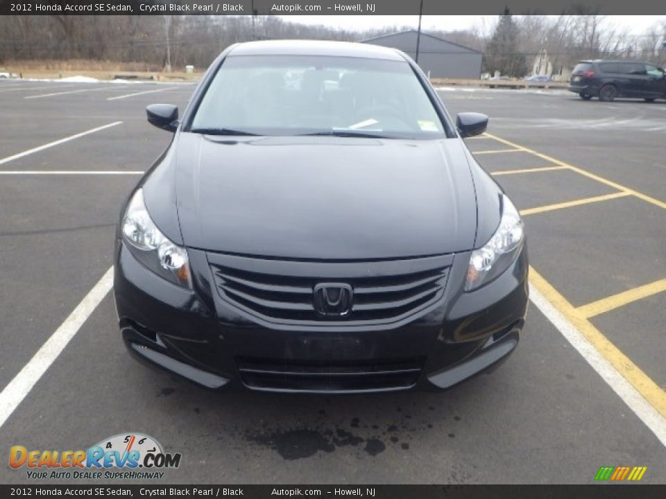 2012 Honda Accord SE Sedan Crystal Black Pearl / Black Photo #2