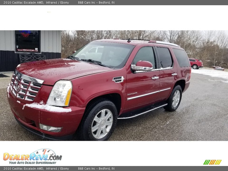 2010 Cadillac Escalade AWD Infrared / Ebony Photo #27