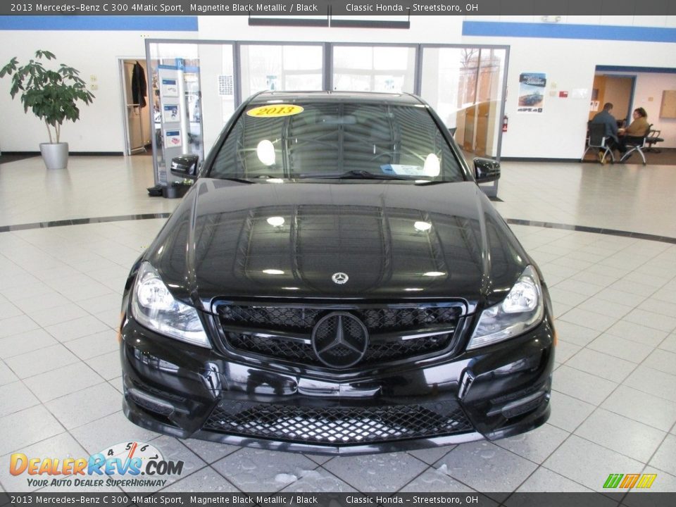 2013 Mercedes-Benz C 300 4Matic Sport Magnetite Black Metallic / Black Photo #2