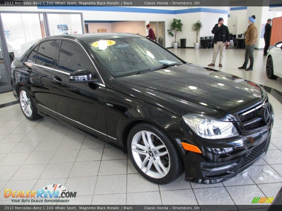 2013 Mercedes-Benz C 300 4Matic Sport Magnetite Black Metallic / Black Photo #3