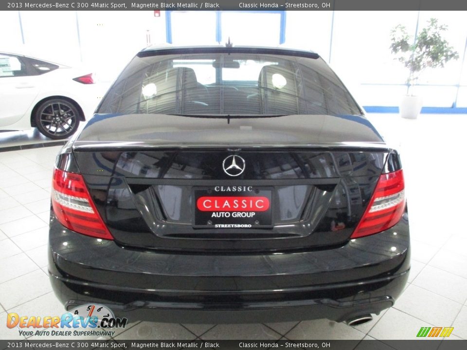 2013 Mercedes-Benz C 300 4Matic Sport Magnetite Black Metallic / Black Photo #8