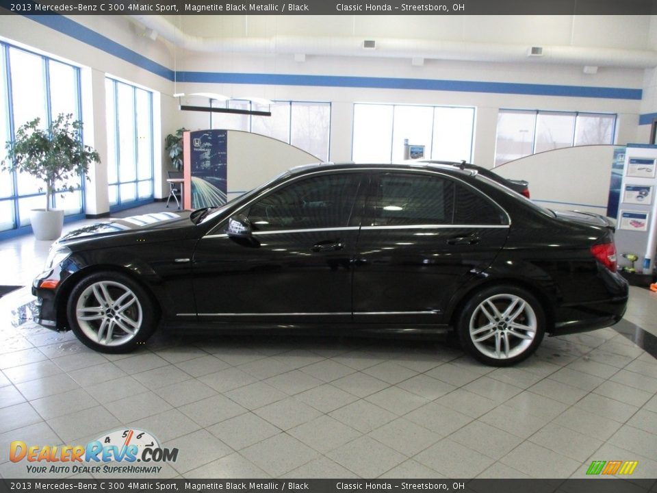 2013 Mercedes-Benz C 300 4Matic Sport Magnetite Black Metallic / Black Photo #10