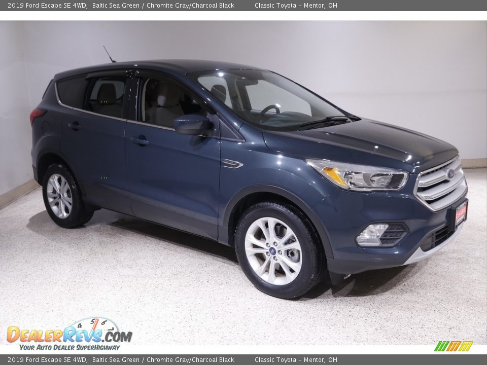 2019 Ford Escape SE 4WD Baltic Sea Green / Chromite Gray/Charcoal Black Photo #1