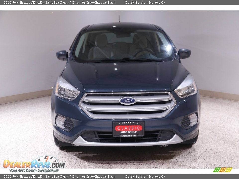 2019 Ford Escape SE 4WD Baltic Sea Green / Chromite Gray/Charcoal Black Photo #2