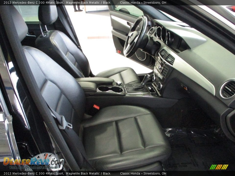 2013 Mercedes-Benz C 300 4Matic Sport Magnetite Black Metallic / Black Photo #16