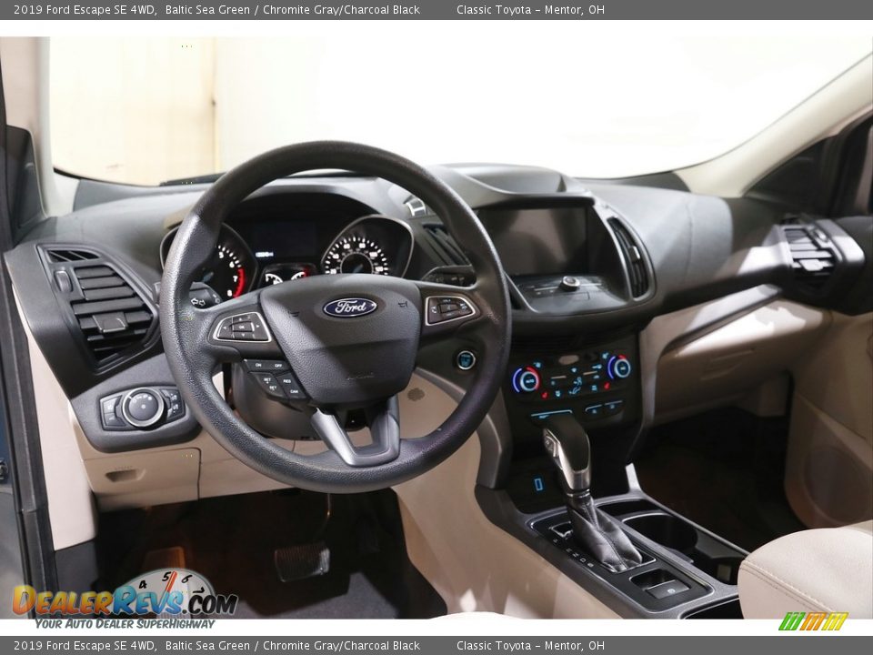 2019 Ford Escape SE 4WD Baltic Sea Green / Chromite Gray/Charcoal Black Photo #7