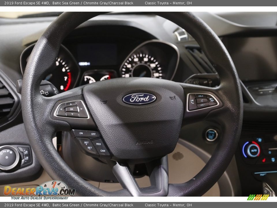 2019 Ford Escape SE 4WD Baltic Sea Green / Chromite Gray/Charcoal Black Photo #8