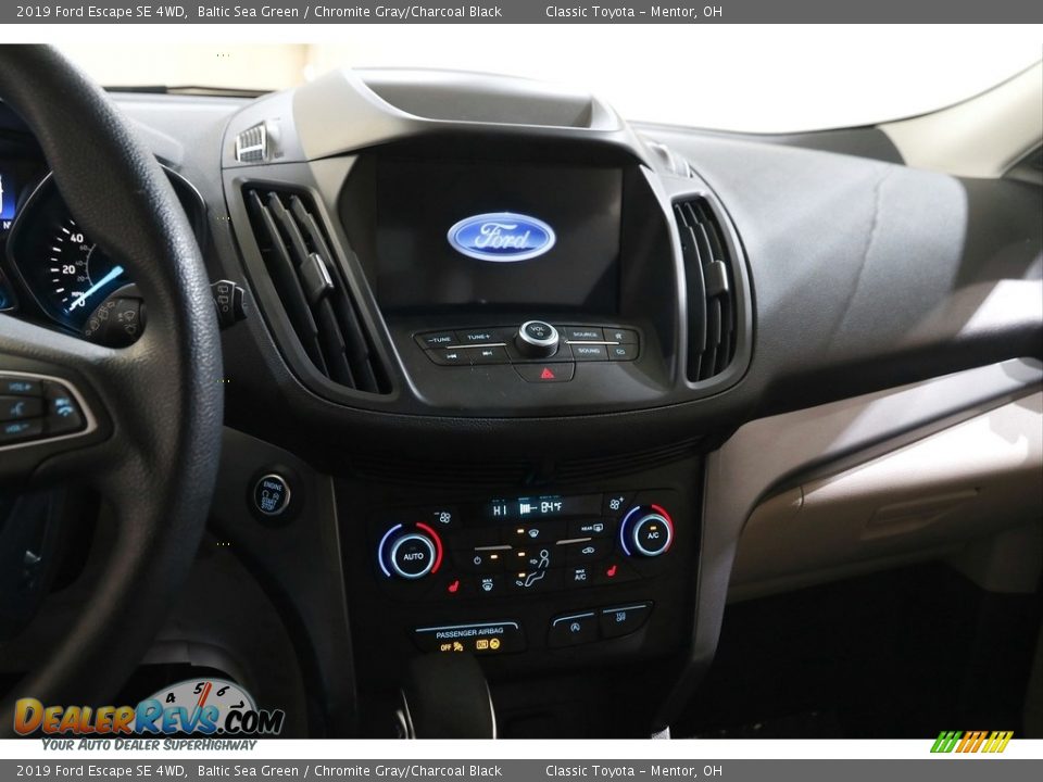 2019 Ford Escape SE 4WD Baltic Sea Green / Chromite Gray/Charcoal Black Photo #10
