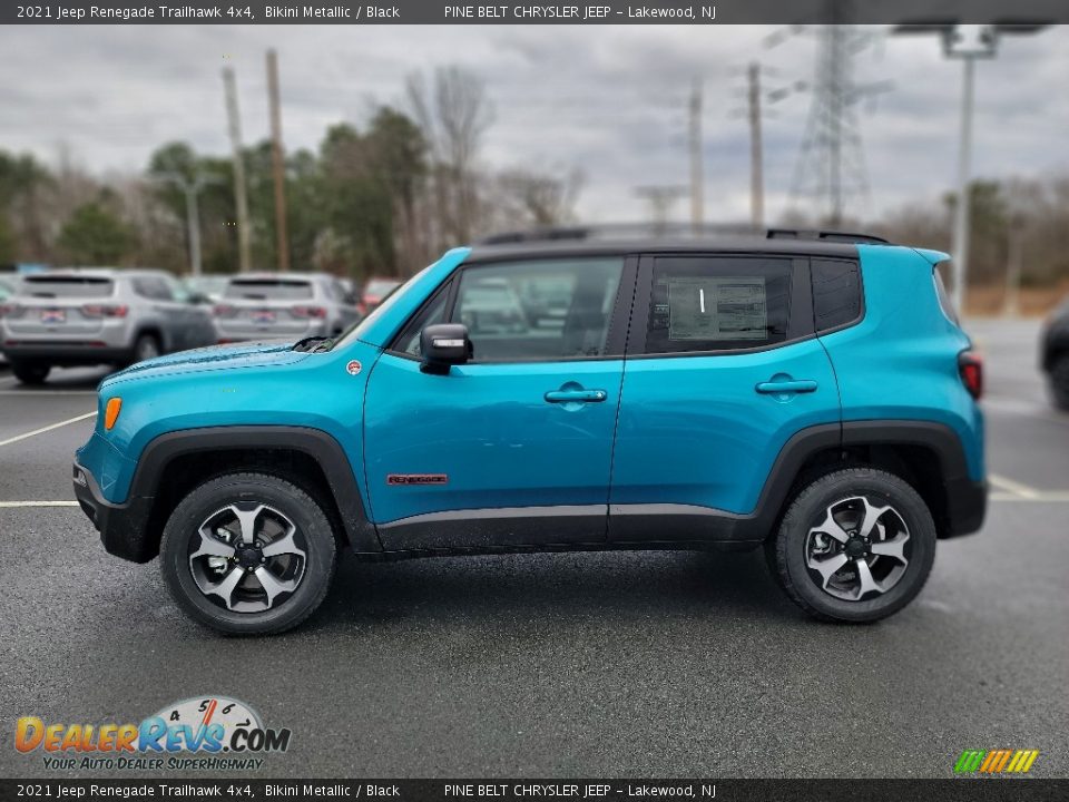 2021 Jeep Renegade Trailhawk 4x4 Bikini Metallic / Black Photo #3