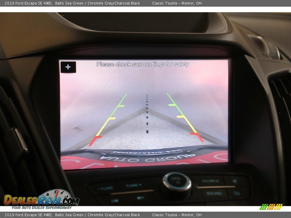 2019 Ford Escape SE 4WD Baltic Sea Green / Chromite Gray/Charcoal Black Photo #12