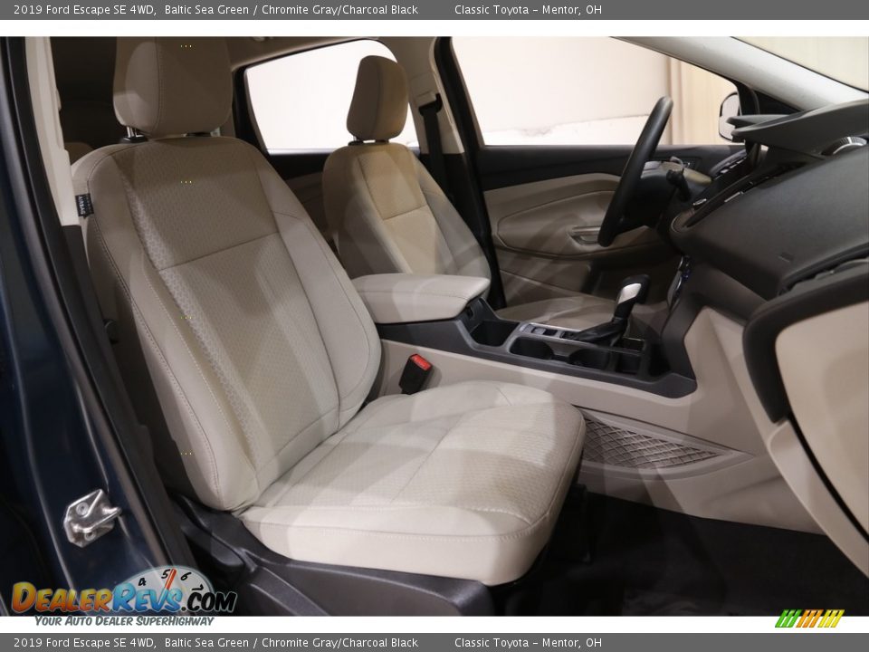 2019 Ford Escape SE 4WD Baltic Sea Green / Chromite Gray/Charcoal Black Photo #14