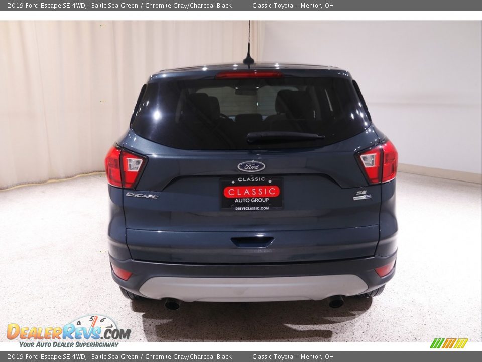 2019 Ford Escape SE 4WD Baltic Sea Green / Chromite Gray/Charcoal Black Photo #17