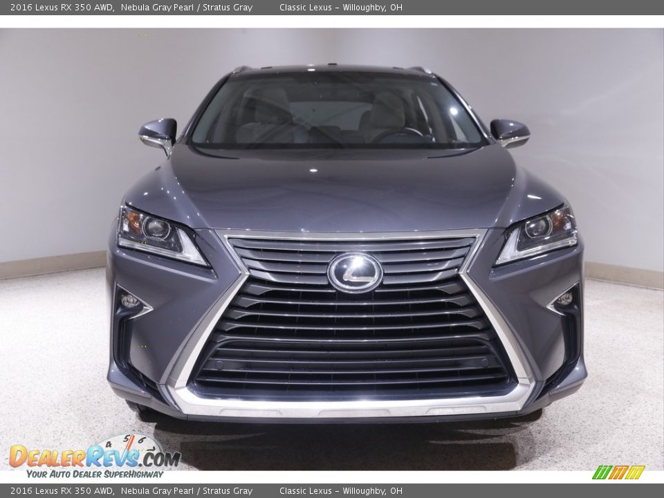 2016 Lexus RX 350 AWD Nebula Gray Pearl / Stratus Gray Photo #2