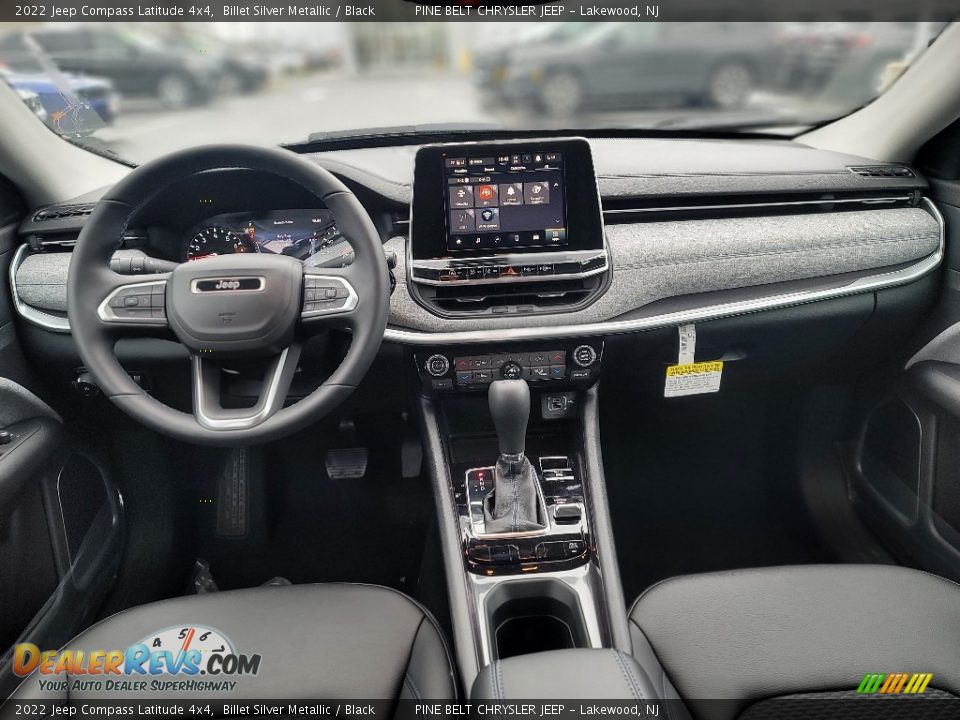 2022 Jeep Compass Latitude 4x4 Billet Silver Metallic / Black Photo #9