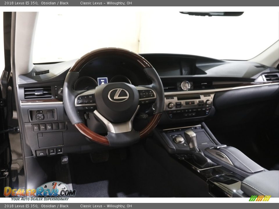 2018 Lexus ES 350 Obsidian / Black Photo #6