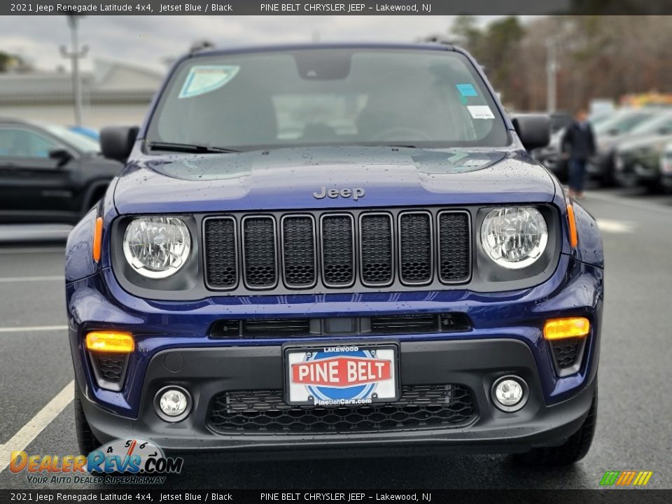 2021 Jeep Renegade Latitude 4x4 Jetset Blue / Black Photo #2