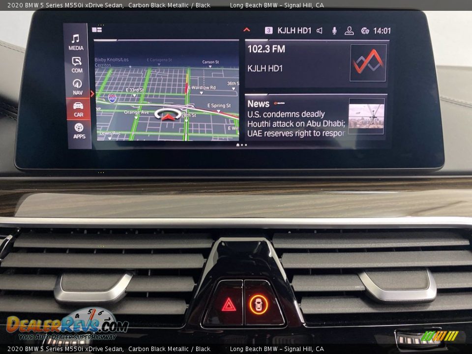 Navigation of 2020 BMW 5 Series M550i xDrive Sedan Photo #19
