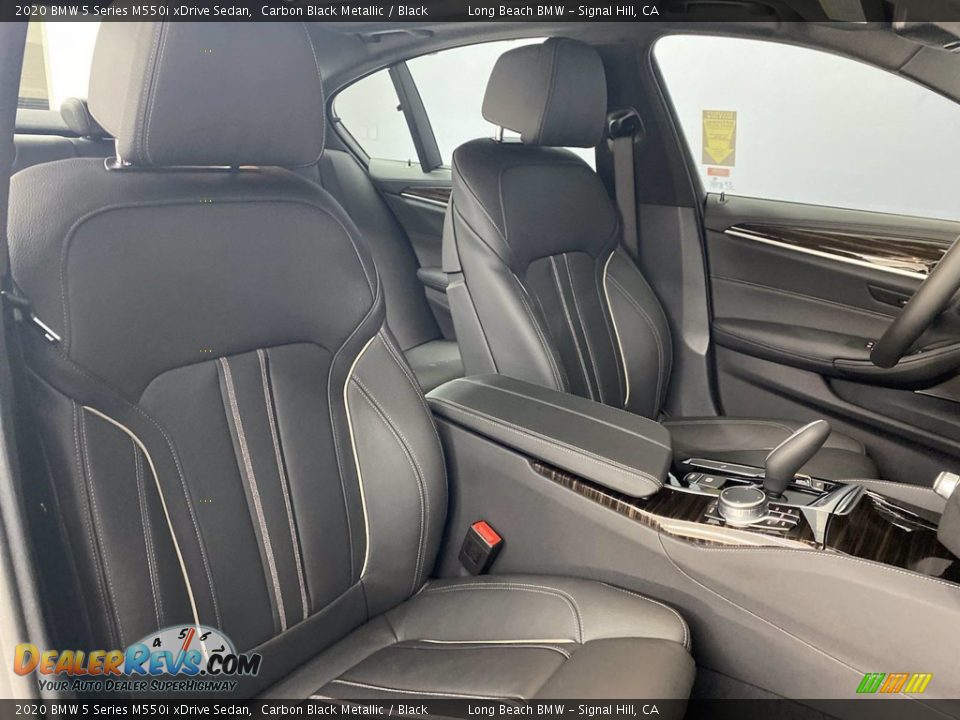 Front Seat of 2020 BMW 5 Series M550i xDrive Sedan Photo #30