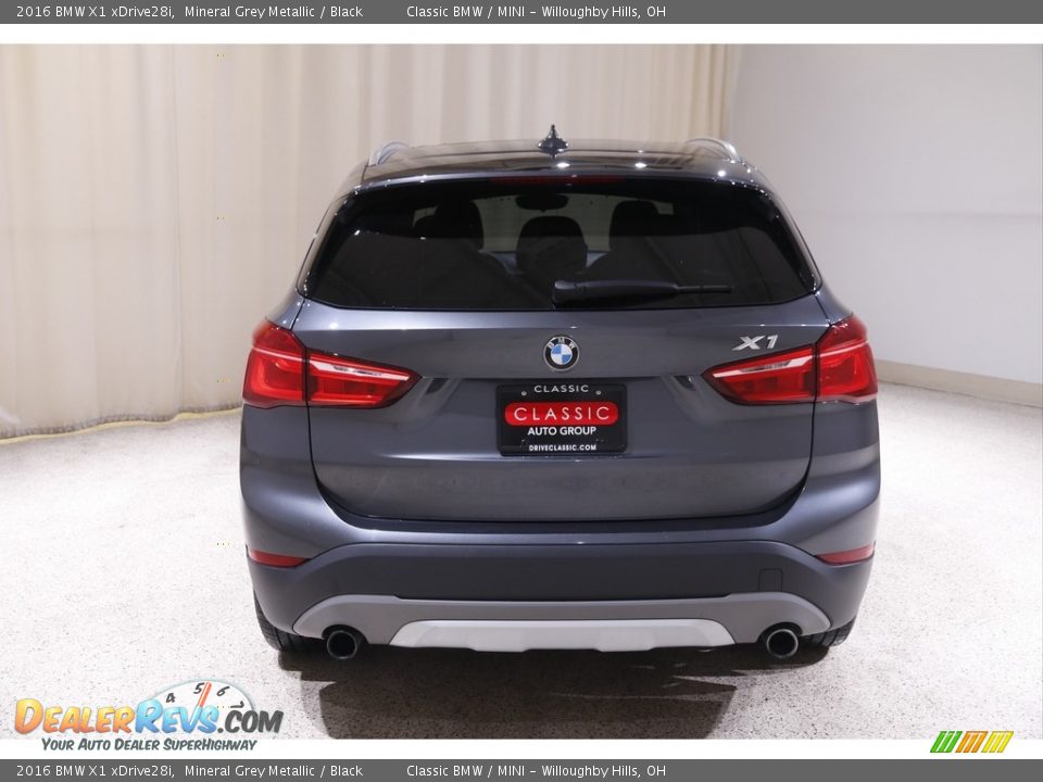 2016 BMW X1 xDrive28i Mineral Grey Metallic / Black Photo #19