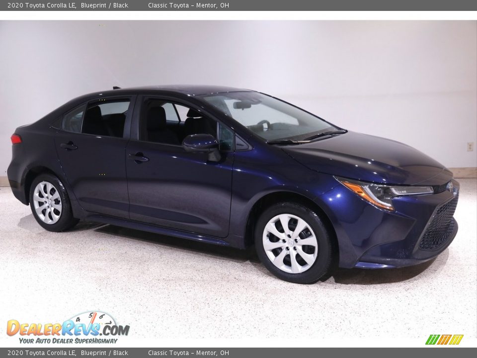 2020 Toyota Corolla LE Blueprint / Black Photo #1