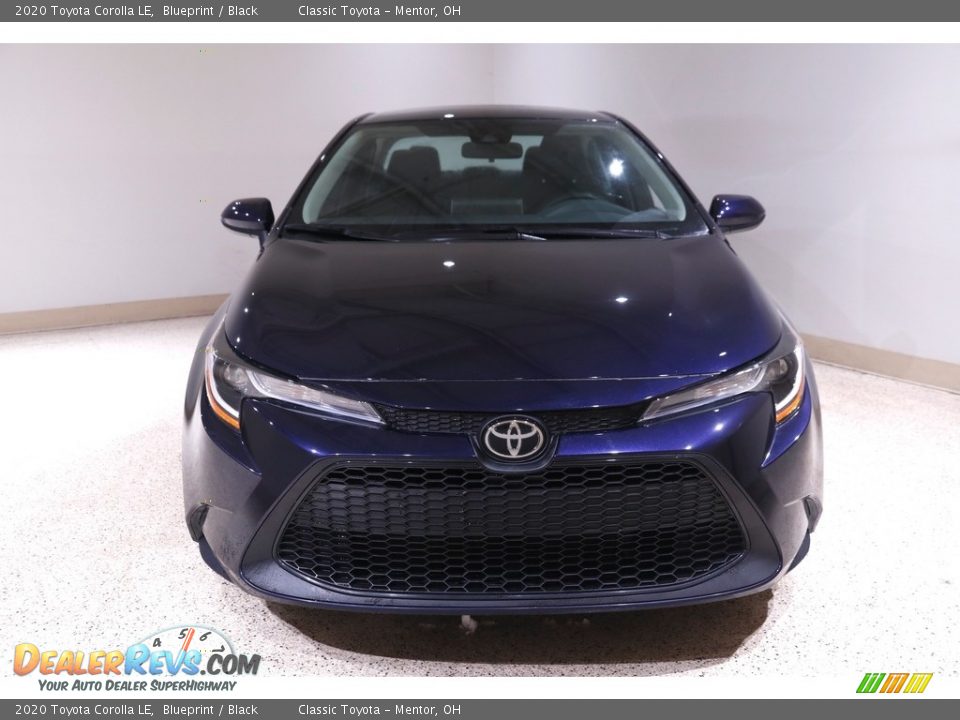 2020 Toyota Corolla LE Blueprint / Black Photo #2