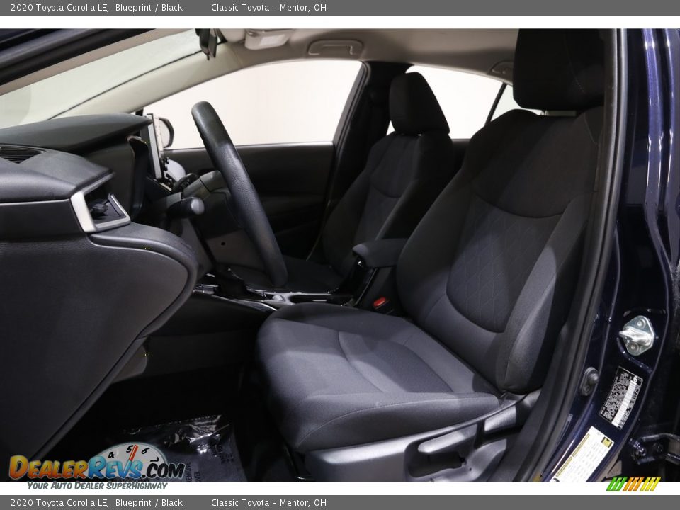 2020 Toyota Corolla LE Blueprint / Black Photo #5