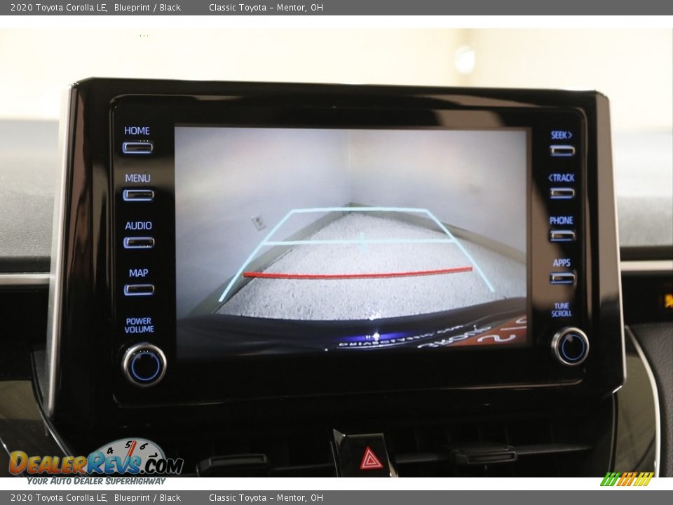 2020 Toyota Corolla LE Blueprint / Black Photo #11