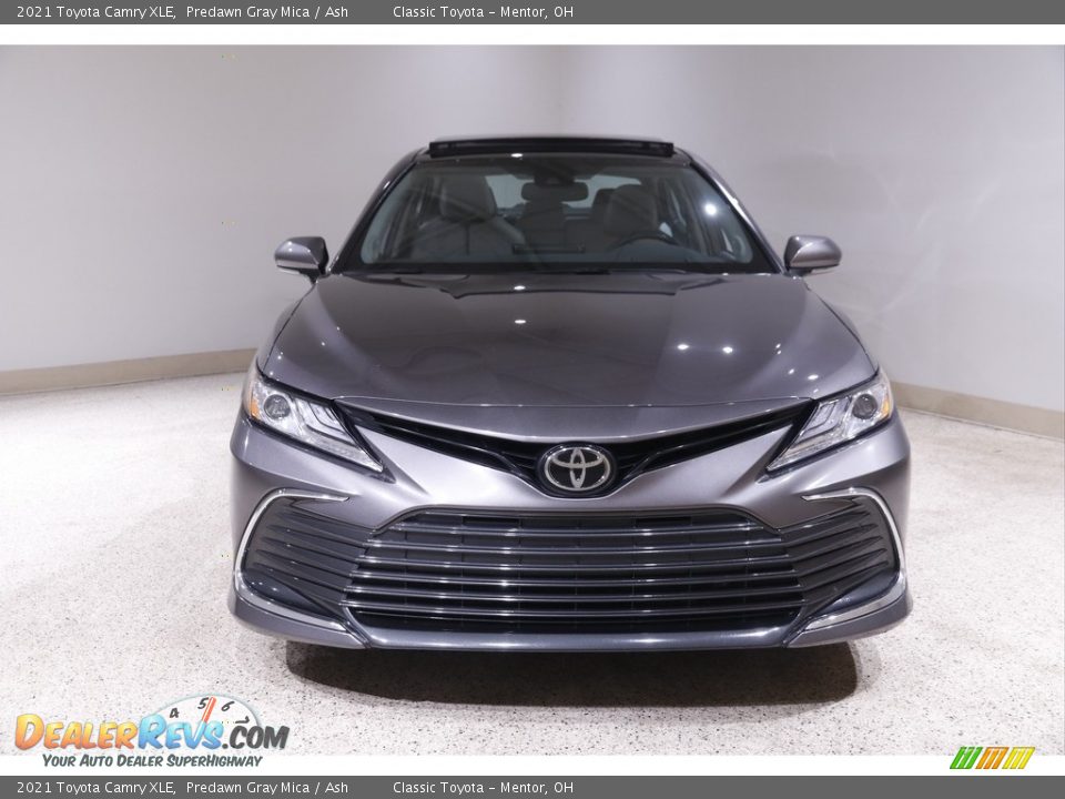 2021 Toyota Camry XLE Predawn Gray Mica / Ash Photo #2