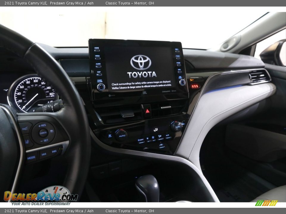2021 Toyota Camry XLE Predawn Gray Mica / Ash Photo #9