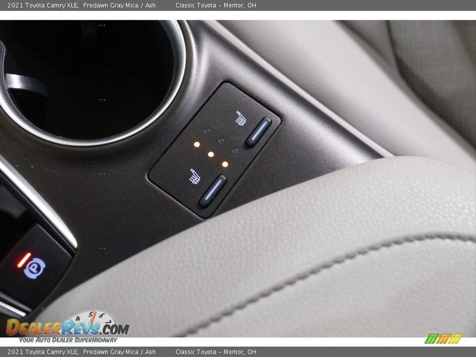 2021 Toyota Camry XLE Predawn Gray Mica / Ash Photo #14