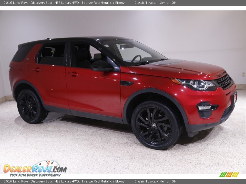 2016 Land Rover Discovery Sport HSE Luxury 4WD Firenze Red Metallic / Ebony Photo #1