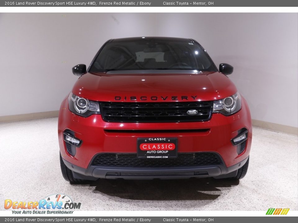 2016 Land Rover Discovery Sport HSE Luxury 4WD Firenze Red Metallic / Ebony Photo #2