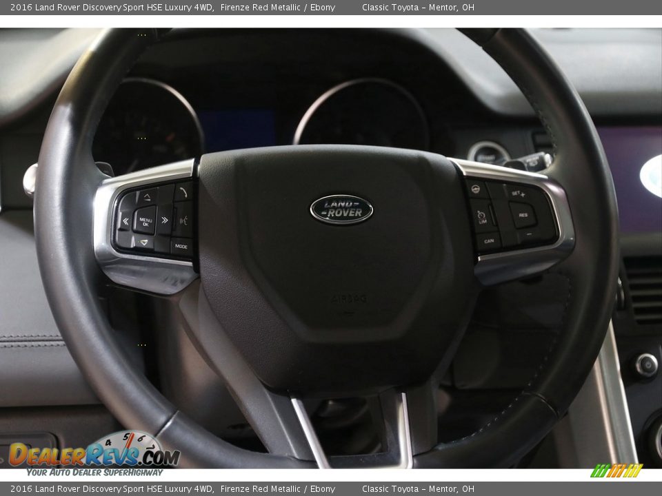 2016 Land Rover Discovery Sport HSE Luxury 4WD Firenze Red Metallic / Ebony Photo #7