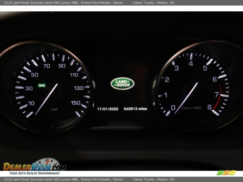 2016 Land Rover Discovery Sport HSE Luxury 4WD Firenze Red Metallic / Ebony Photo #8