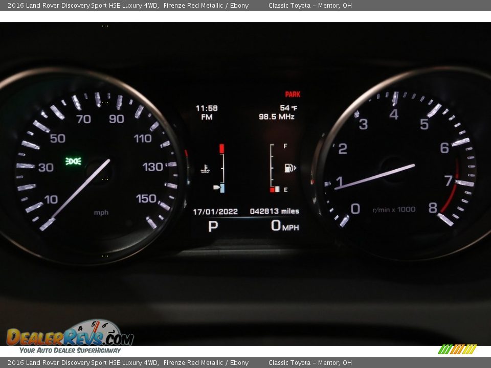 2016 Land Rover Discovery Sport HSE Luxury 4WD Firenze Red Metallic / Ebony Photo #9
