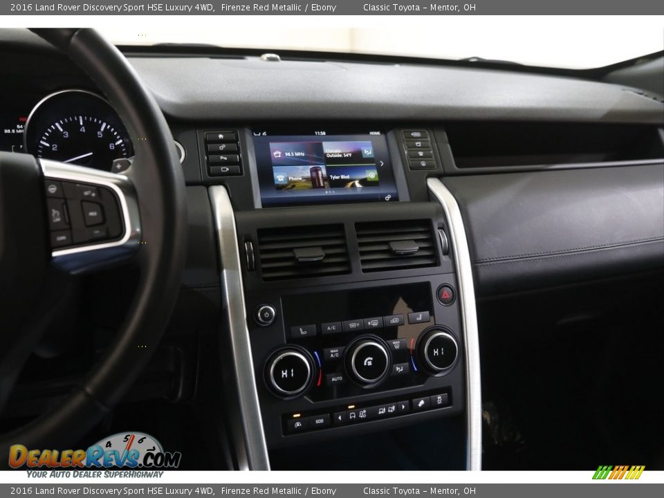 2016 Land Rover Discovery Sport HSE Luxury 4WD Firenze Red Metallic / Ebony Photo #10